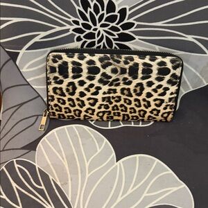 Leopard Print Women's Wallet